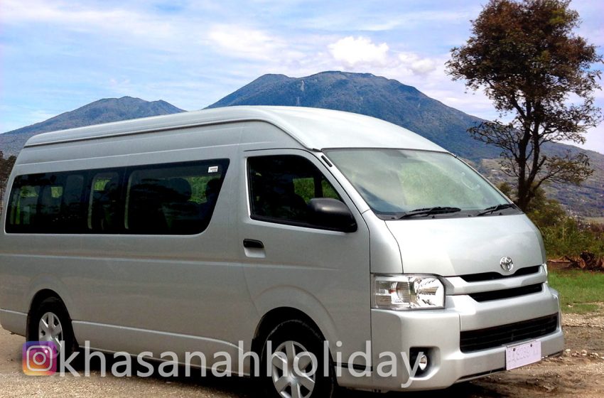 Perkhidmatan Sewa Van Toyota Hiace Padang Bukittinggi